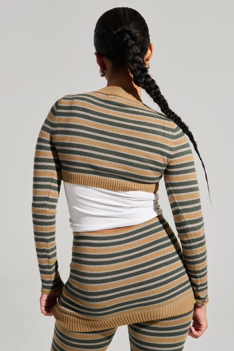 SAY LESS LONG SLEEVE SWEATER TOP sold by AKIRA product image thumbnail 5