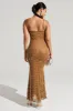 ANASTASIA MESH RHINESTONE MAXI DRESS sold by AKIRA