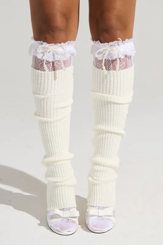 COCO STOCKING LEG WARMERS sold by AKIRA