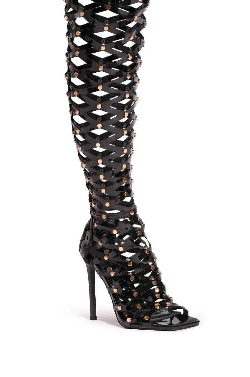 AZALEA WANG RAVISHING CAGED SANDAL sold by AKIRA product image thumbnail 5