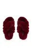 AZALEA WANG  MELONIE BURGUNDY SANDAL sold by AKIRA