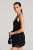 BOUNDLESS LEATHER MINI DRESS sold by AKIRA