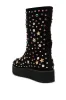 AZALEA WANG EMBELLISHED RHINESTONE BOOTIE IN BLACK sold by AKIRA