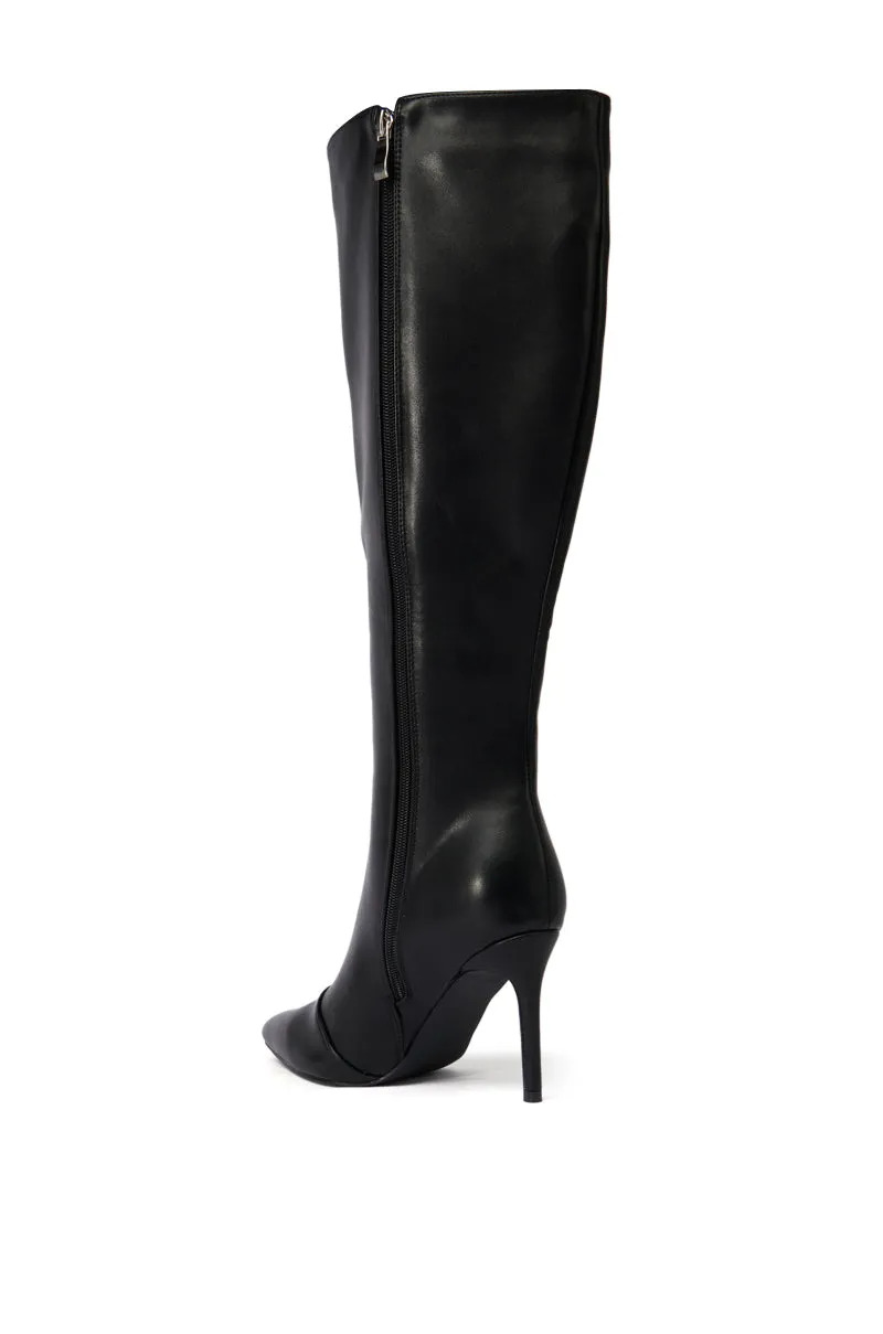 AZALEA WANG ROSELYNN BLACK STILETTO BOOT sold by AKIRA product image thumbnail 4
