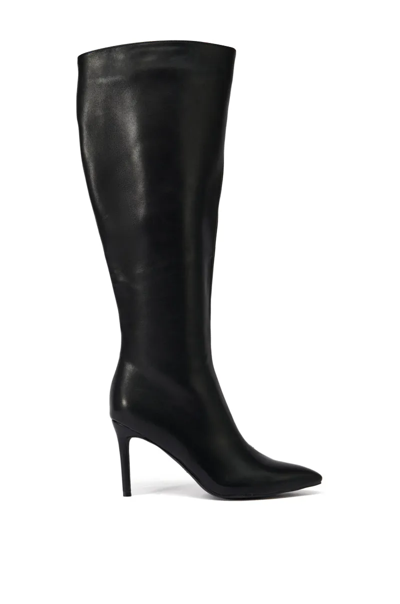 AZALEA WANG ROSELYNN BLACK STILETTO BOOT sold by AKIRA product image thumbnail 2
