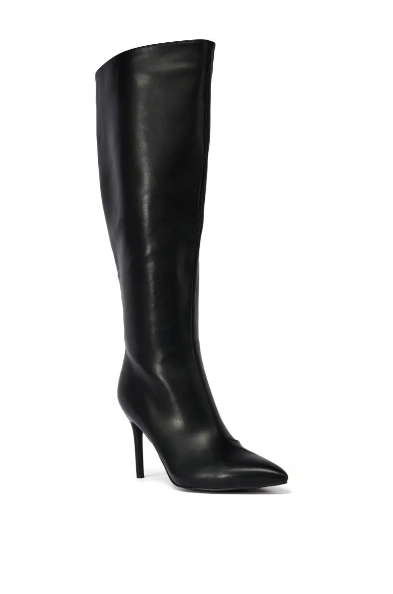 AZALEA WANG ROSELYNN BLACK STILETTO BOOT sold by AKIRA product image thumbnail 3