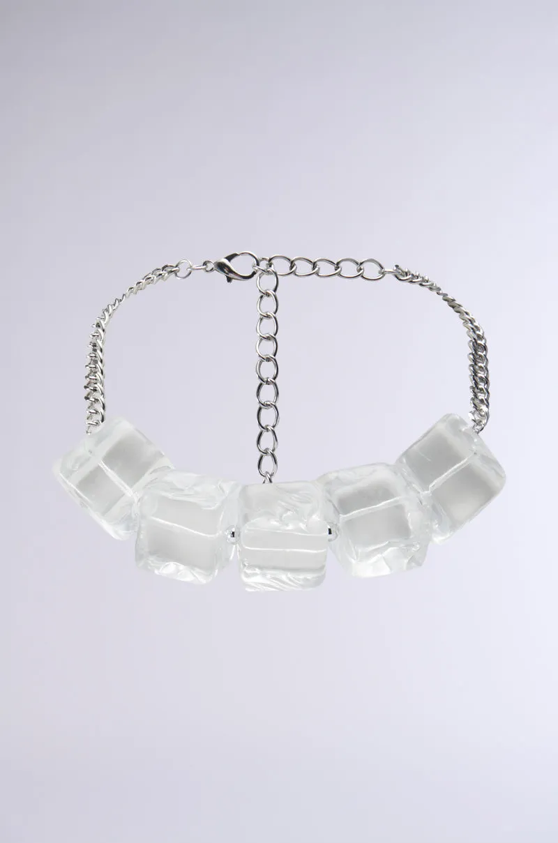 ICED OUT CHOKER NECKLACE sold by AKIRA product image thumbnail 2