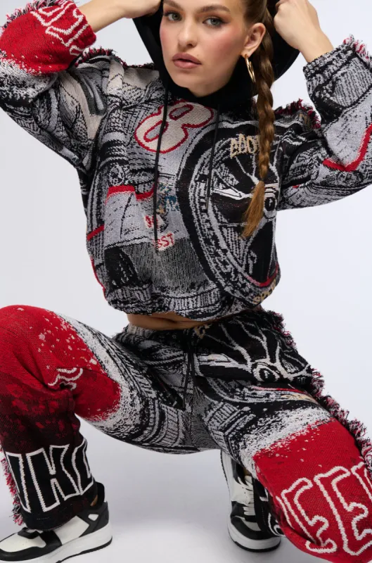 SPEED RACER KNIT HOODIE sold by AKIRA