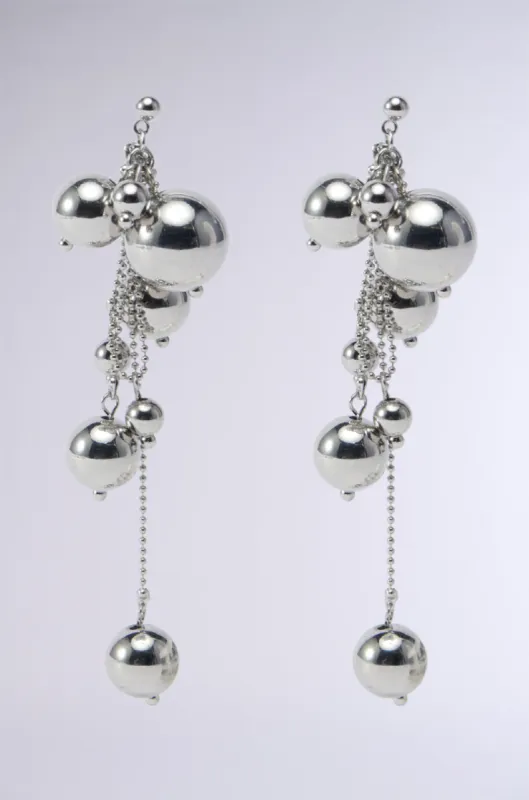 BUBBLY DANGLE EARRING made by AKIRA