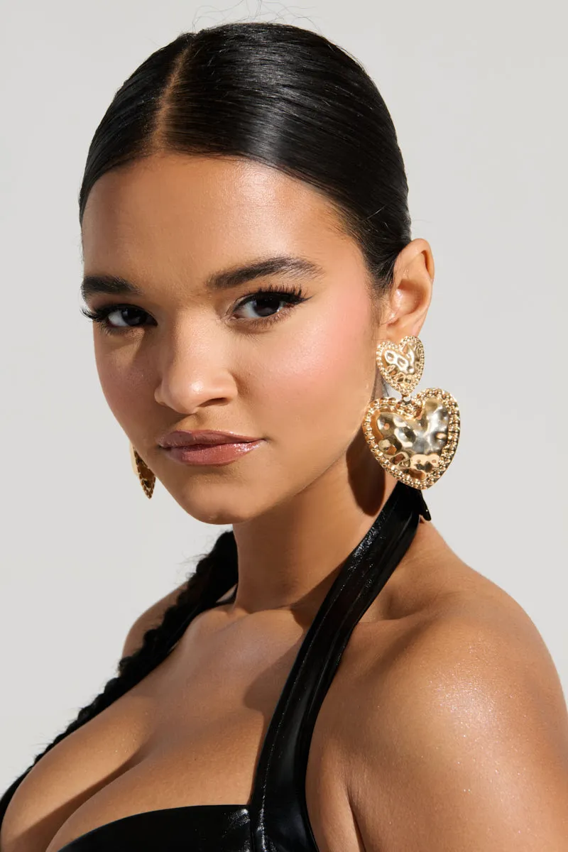 HEART ME EARRING sold by AKIRA product image thumbnail 2