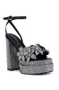 AZALEA WANG TEILLE BLACK SANDAL sold by AKIRA
