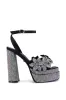 AZALEA WANG TEILLE BLACK SANDAL sold by AKIRA