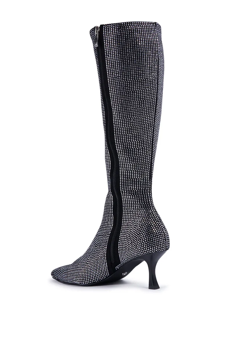 AZALEA WANG YOEL EMBELLISHED BOOT sold by AKIRA product image thumbnail 4