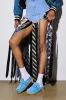 AZALEA WANG SIMAH BLUE SLIPPER CLOG sold by AKIRA