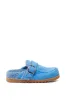 AZALEA WANG SIMAH BLUE SLIPPER CLOG sold by AKIRA