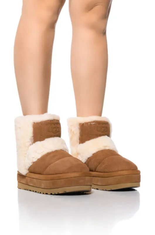 UGG CLASSIC CLOUDPEAK BOOTIE IN CHESTNUT sold by AKIRA