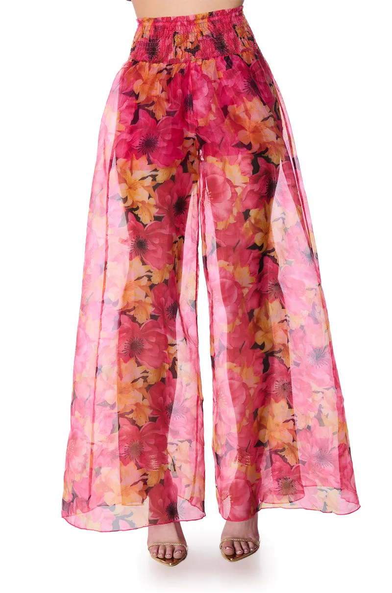 OLIVIA PLEATED PALAZZO PANT sold by AKIRA product image thumbnail 3