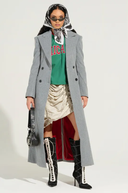 SCARLETT LUXE TRENCH COAT sold by AKIRA