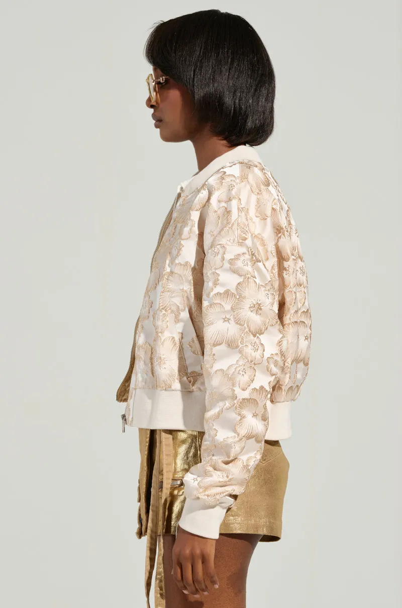 BEAUVAIS BROCADE BOMBER sold by AKIRA product image thumbnail 2