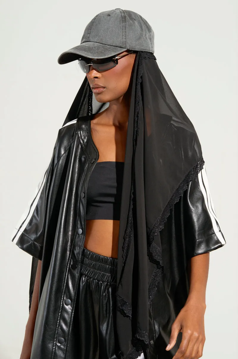 TRINA VEIL SNAPBACK sold by AKIRA