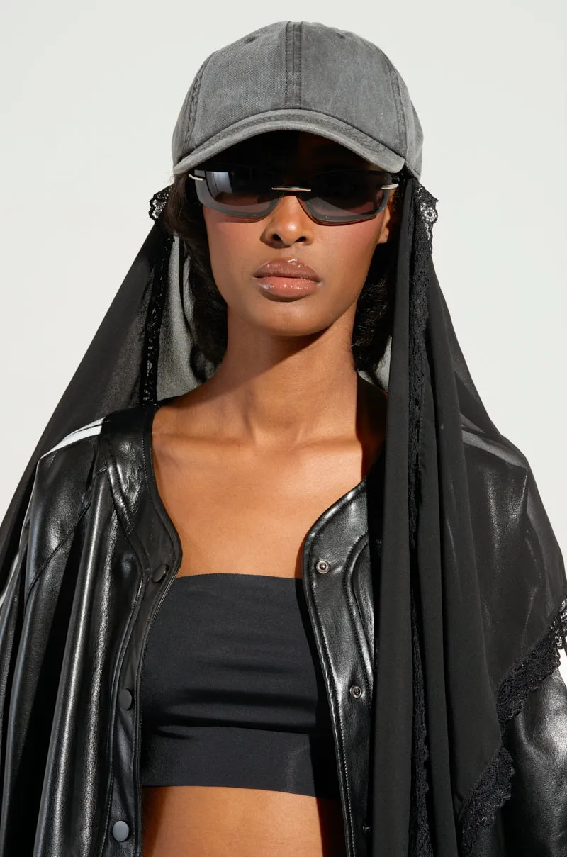 TRINA VEIL SNAPBACK sold by AKIRA product image thumbnail 3