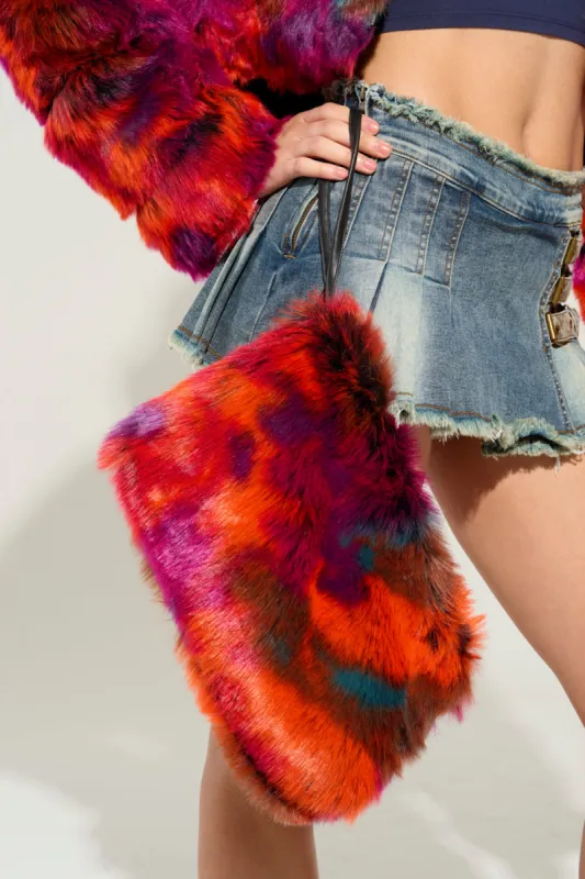 MAXIMUS FUR WRISTLET sold by AKIRA