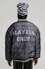 PLAYERS ONLY JERSEY BOMBER sold by AKIRA