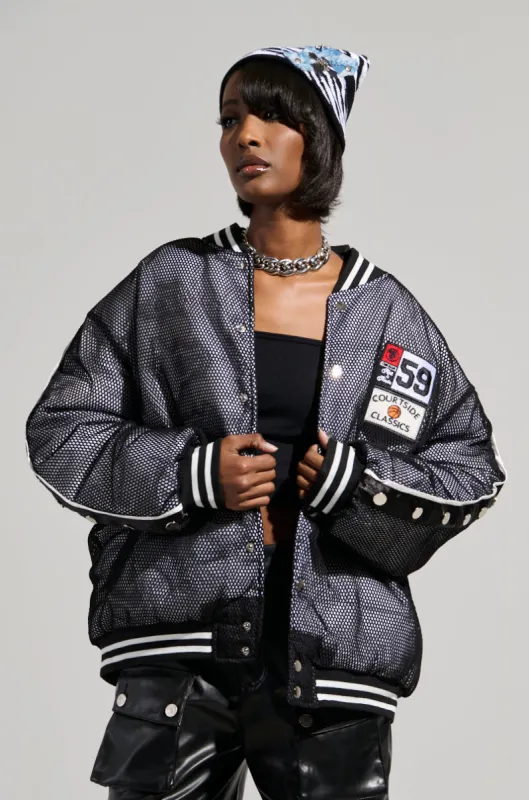 PLAYERS ONLY JERSEY BOMBER sold by AKIRA