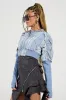DARE TO BE DENIM CROPPED JACKET sold by AKIRA