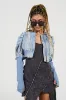 DARE TO BE DENIM CROPPED JACKET sold by AKIRA