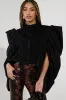 NOUVEAU RICHE EXAGGERATED SLEEVE BOMBER sold by AKIRA