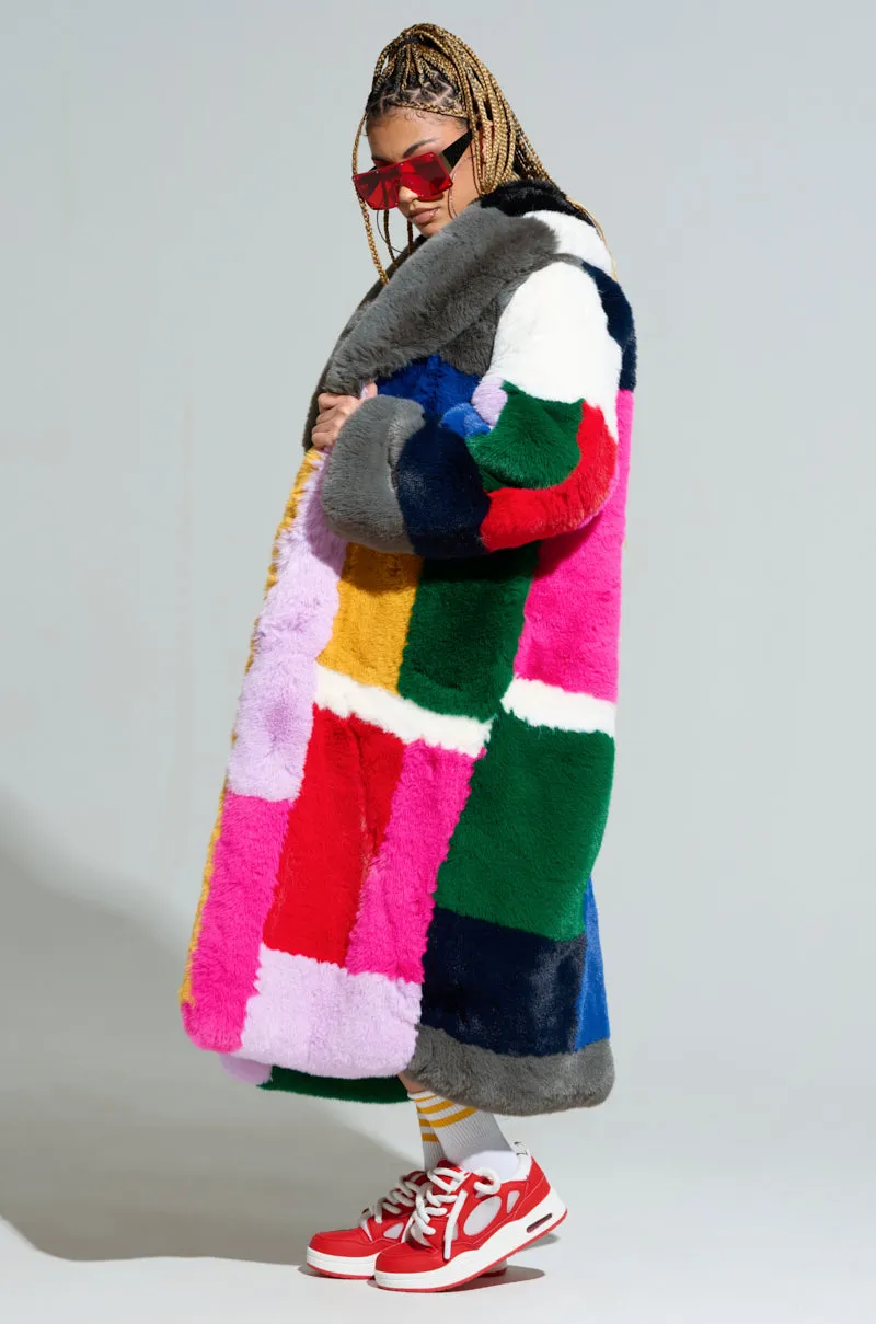 STUDIO 24 FAUX FUR COAT sold by AKIRA product image thumbnail 3