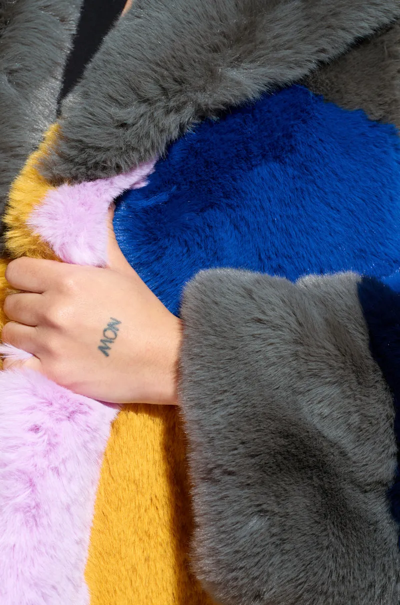 STUDIO 24 FAUX FUR COAT sold by AKIRA product image thumbnail 5