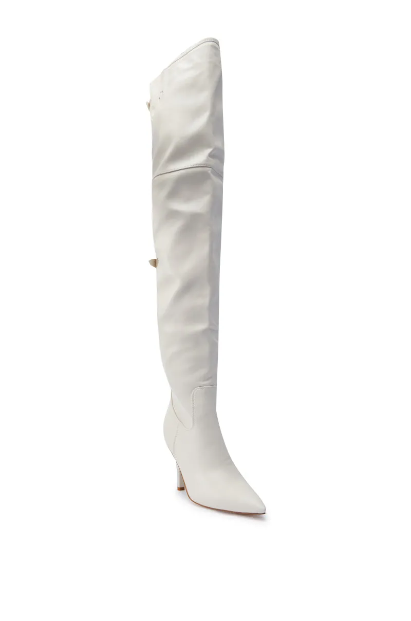 AZALEA WANG BACKER BONE OVER THE KNEE BOOT sold by AKIRA product image thumbnail 5