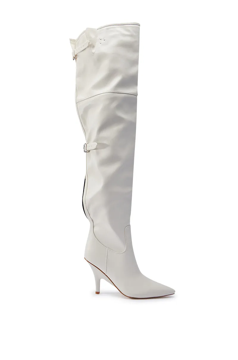 AZALEA WANG BACKER BONE OVER THE KNEE BOOT sold by AKIRA product image thumbnail 4
