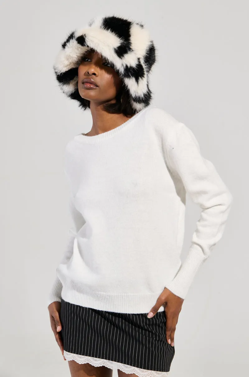 BOW DOWN SWEATER sold by AKIRA product image thumbnail 4