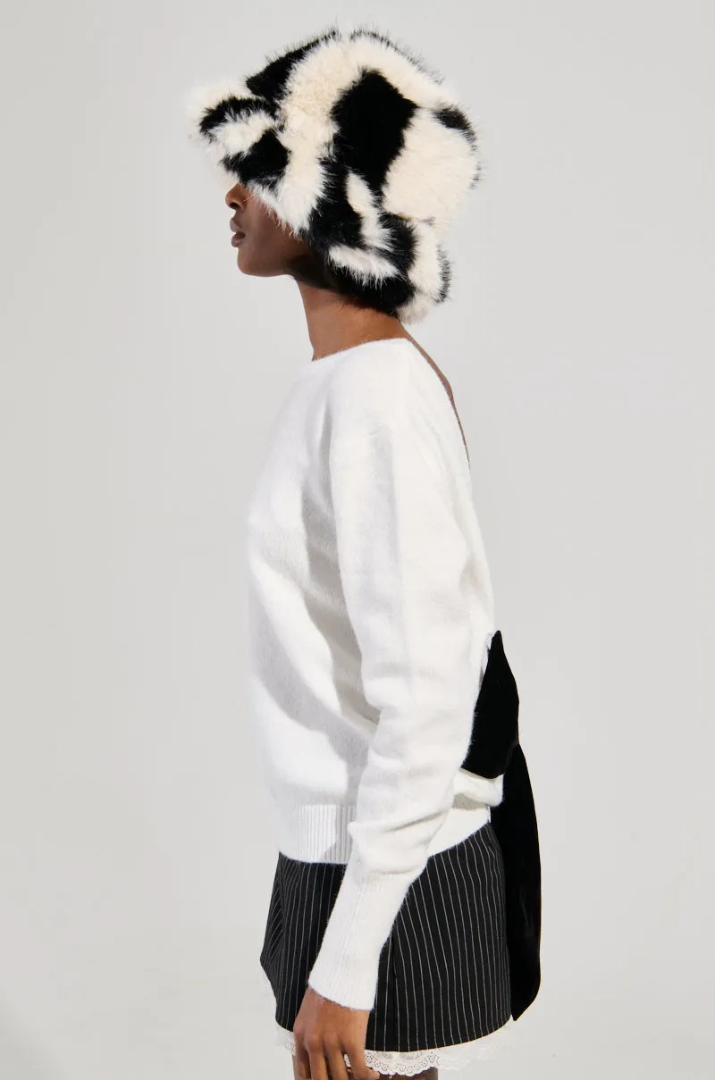 BOW DOWN SWEATER sold by AKIRA product image thumbnail 5