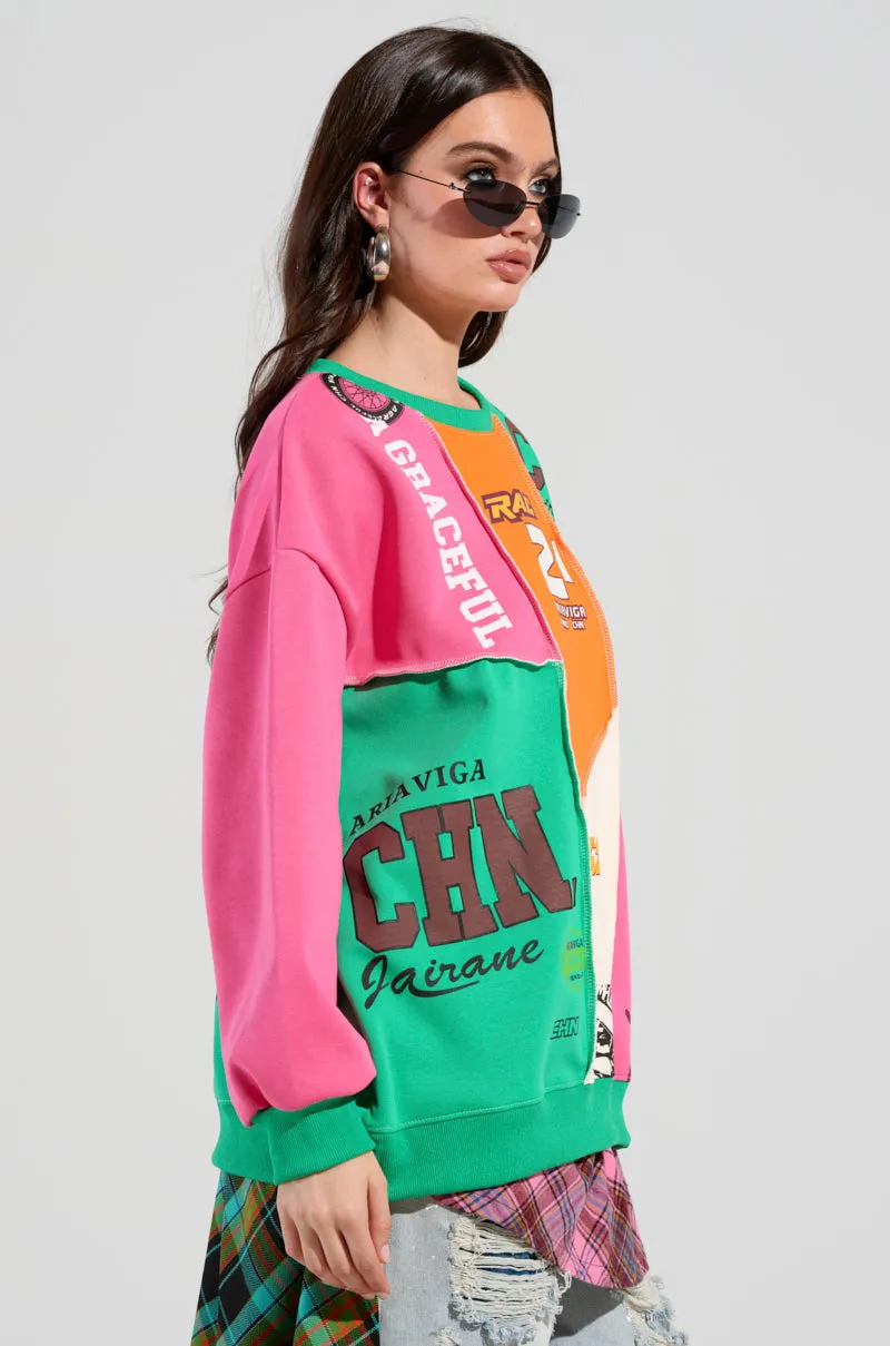 MIXED EMOTIONS SWEATSHIRT sold by AKIRA product image thumbnail 3