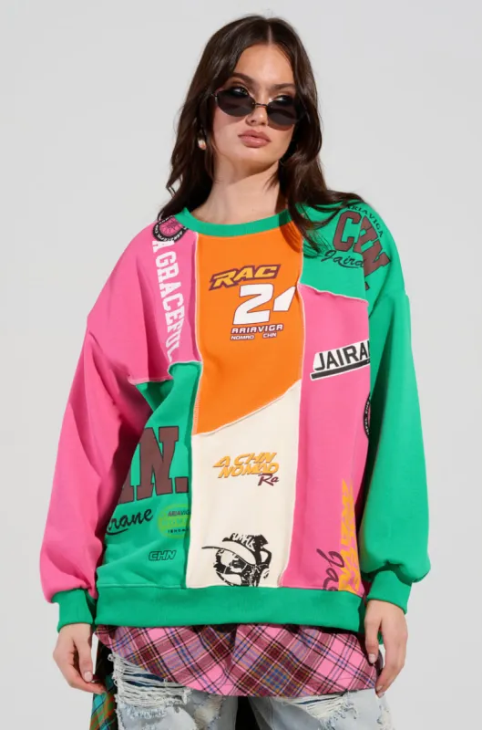 MIXED EMOTIONS SWEATSHIRT sold by AKIRA