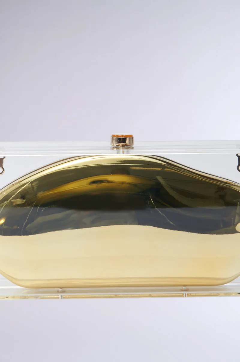 GOLDEN GODDESS CLUTCH sold by AKIRA product image thumbnail 4