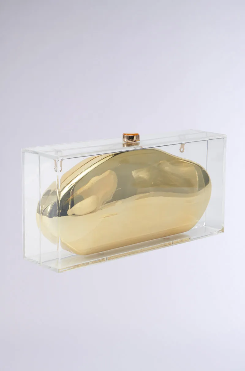 GOLDEN GODDESS CLUTCH sold by AKIRA product image thumbnail 3