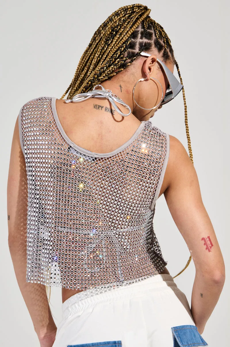 DANCE ALL NIGHT TANK sold by AKIRA product image thumbnail 4