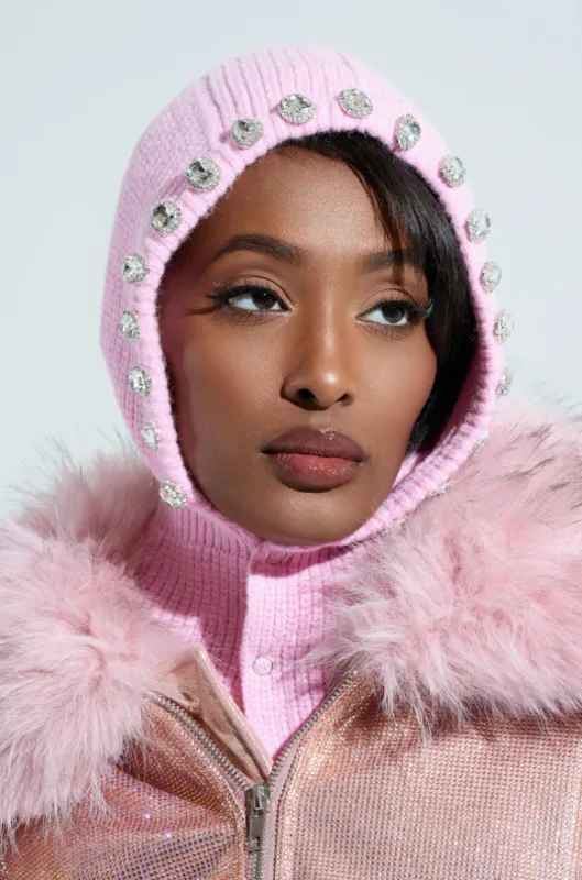 I REALLY DO THIS EMBELLISHED SNOOD sold by AKIRA