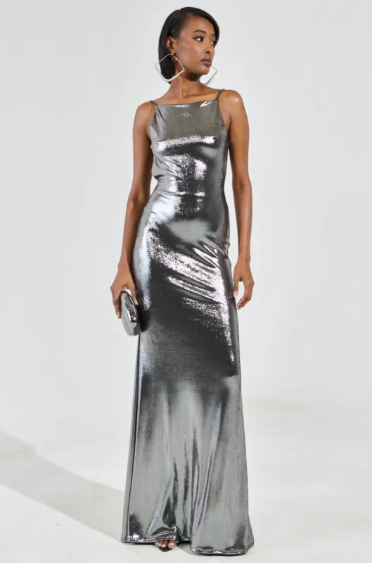 QUEEN STATUS MAXI DRESS sold by AKIRA
