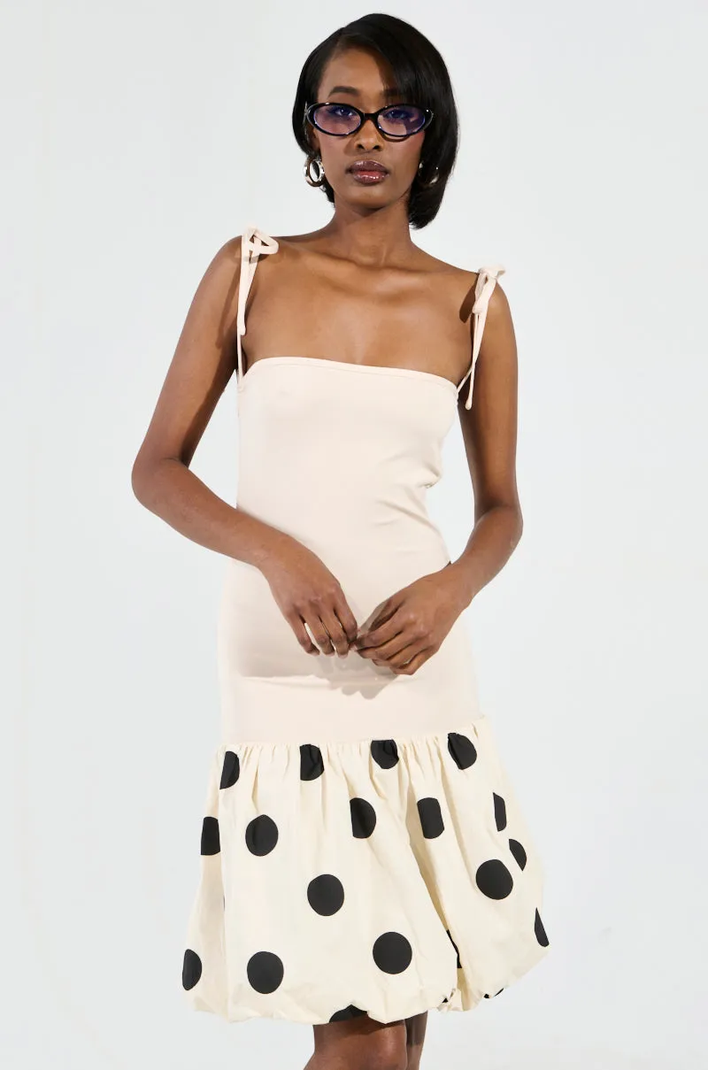 ON TREND BUBBLE MINI DRESS sold by AKIRA product image thumbnail 4