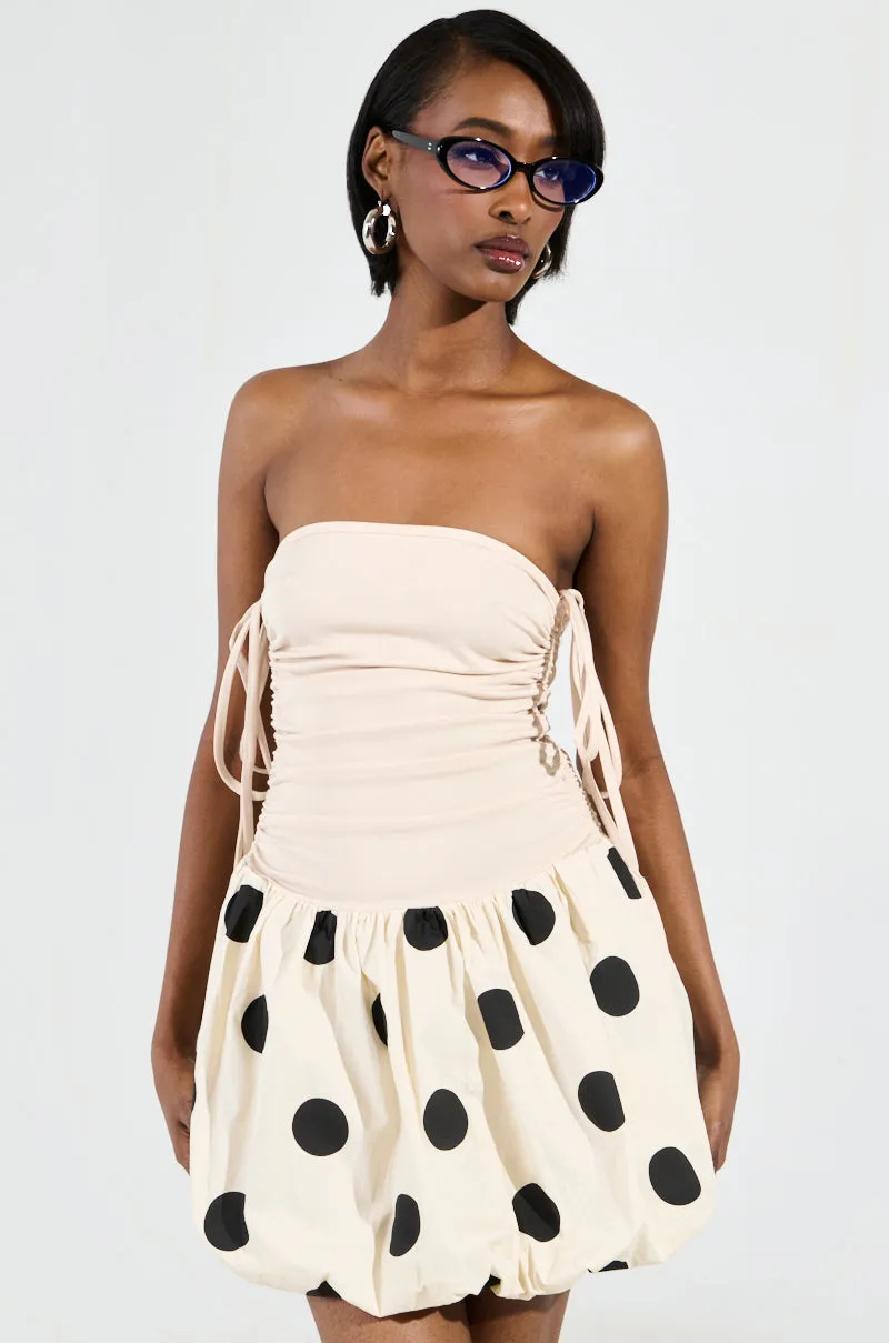 ON TREND BUBBLE MINI DRESS sold by AKIRA product image thumbnail 2