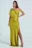 ISLA SATIN MAXI DRESS sold by AKIRA