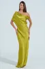 ISLA SATIN MAXI DRESS sold by AKIRA