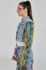 MAKING WAVES PATCHWORK DENIM JACKET sold by AKIRA