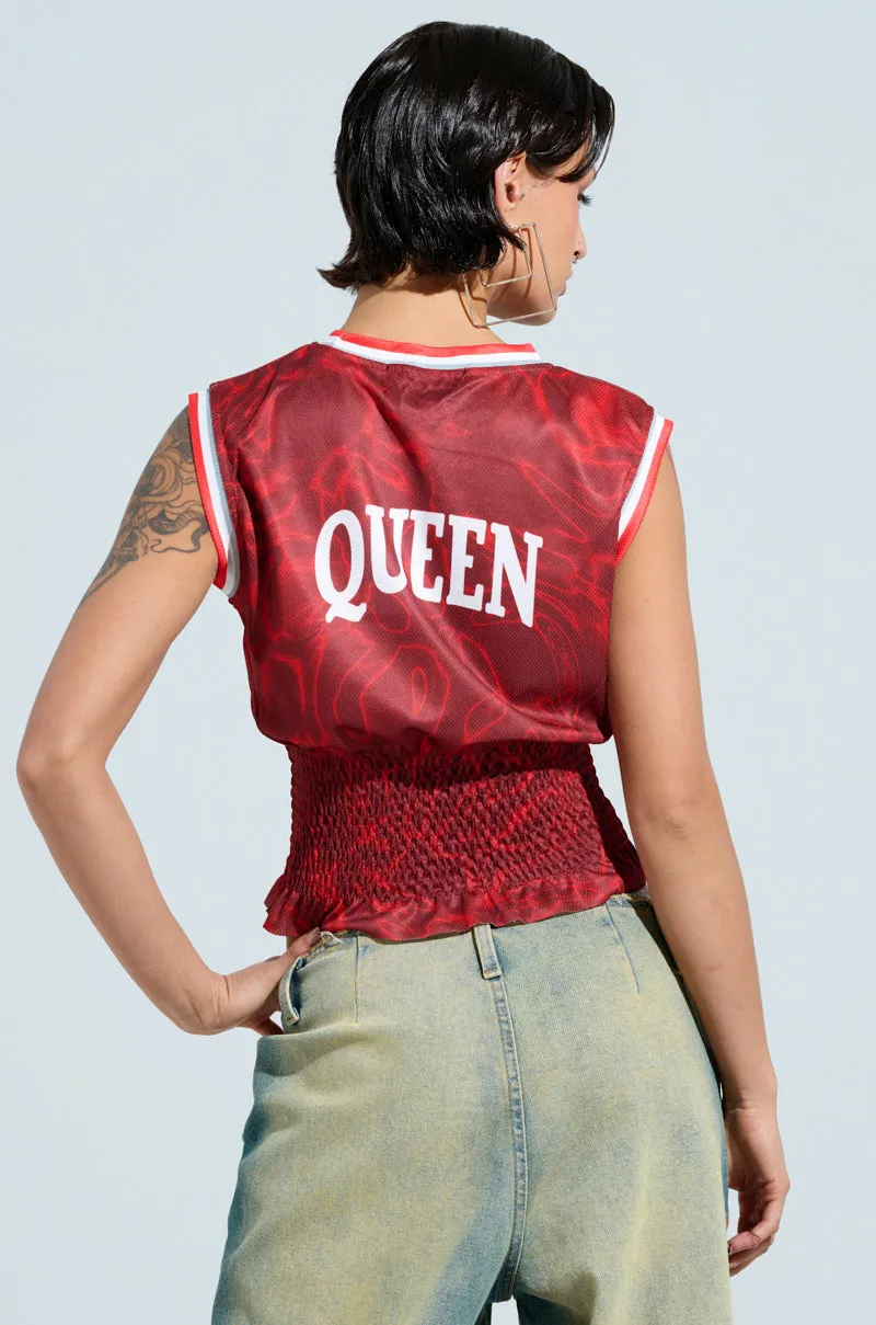 YOURE A ROOKIE JERSEY IN RED sold by AKIRA product image thumbnail 5